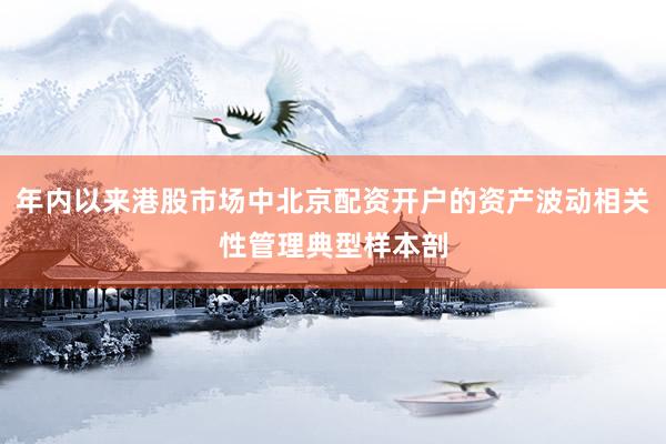 年内以来港股市场中北京配资开户的资产波动相关性管理典型样本剖